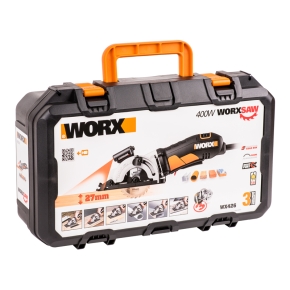 Дисковая пила WORX Saw WX426 220V 400Вт 85мм электрическая