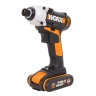 Винтоверт щеточный WORX WX290 20V (107Нм) аккумуляторный