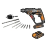 Комбо-набор: Дрель-шуруповерт аккумуляторная WORX WX101.9 + Перфоратор аккумуляторный WORX H3 WX390.1