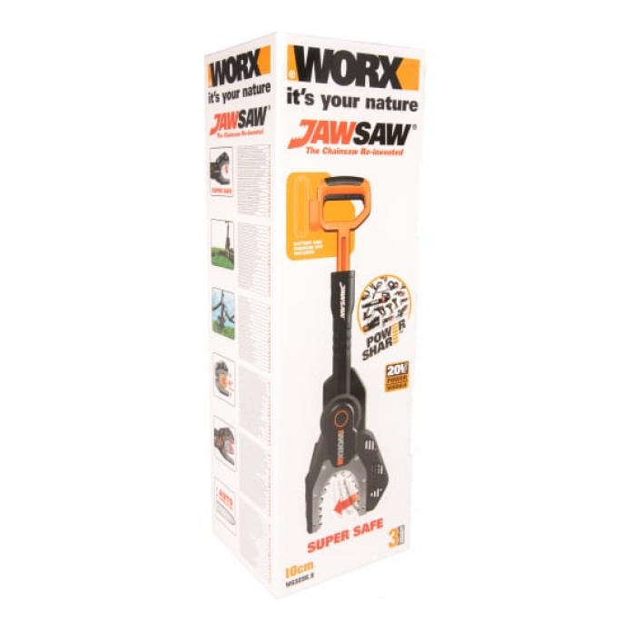 Пила аккумуляторная WORX JawSaw WG329E.9 