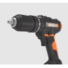 Дрель-шуруповерт ударная WORX WX370.9 20V (50Нм) аккумуляторная
