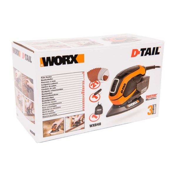 Мультифункциональная шлифмашина WORX WX648 220V (65Вт) электрическая