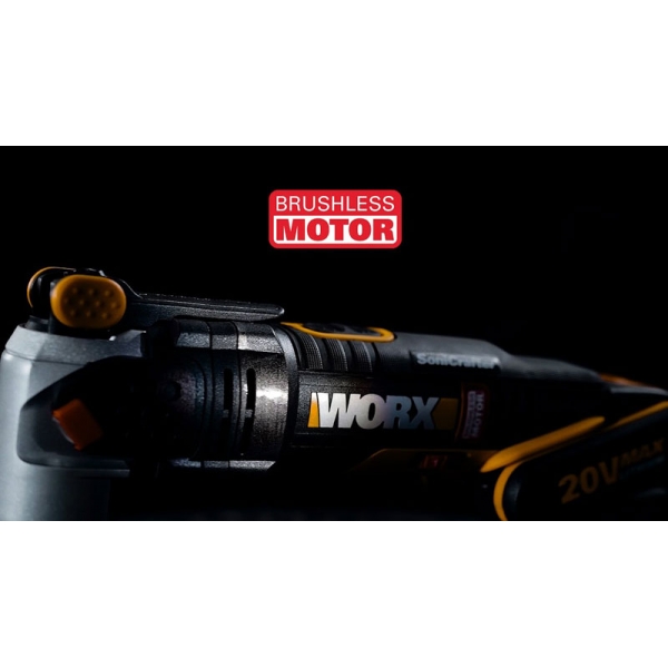 Реноватор WORX WX693 20V (250Вт) бесщеточный аккумуляторный