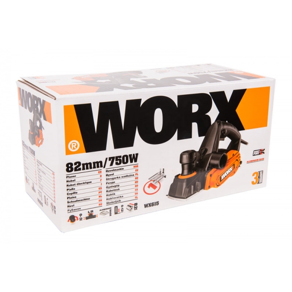 Электрорубанок WORX WX615 220V 750Вт электрический