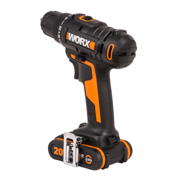 Дрель-шуруповерт WORX WX1002 20V 45Hм аккумуляторная
