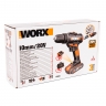 Дрель-шуруповерт WORX WX101 20V (30Нм) аккумуляторная