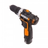 Аккумуляторная комплект WORX: Дрель-шуруповерт WORX WX128.3 (12V) + Перфоратор WORX WX392.9 (20V)