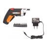 Отвертка аккумуляторная WORX WX252 4V XTD + Набор бит (10шт)
