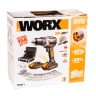 Дрель-шуруповерт ударная WORX WX367.1 20V 40Нм бесщеточная аккумуляторная