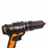 Дрель-шуруповерт ударная аккумуляторная WORX WX371.1, 20В, 2Ач x2, кейс