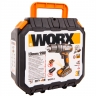 Дрель-шуруповерт ударная аккумуляторная WORX WX371.1, 20В, 2Ач x2, кейс