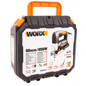 Электрический комплект WORX: Лобзик WX478.1 220V (650Вт) + Дисковая пила WX426 WORXSaw (400Вт)