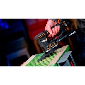 Виброшлифмашина WORX WX820.9 20V (50Вт) аккумуляторная 