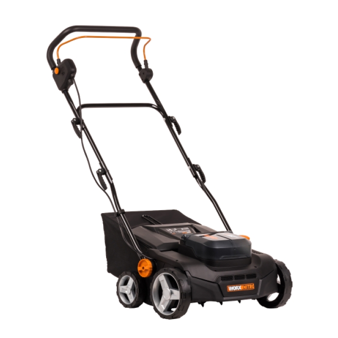 Аэратор-скарификатор WORX NITRO WG855E.9 40V (36см) аккумуляторный