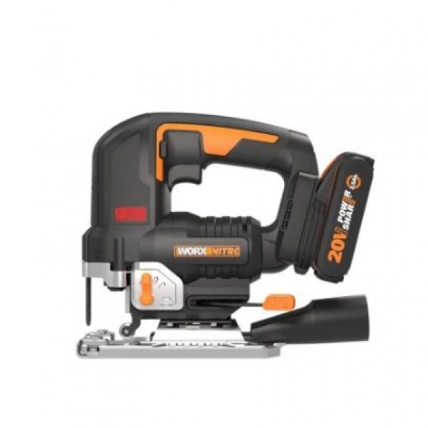 Лобзик WORX W542 20V, бесщёточный аккумуляторный