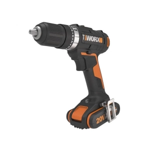 Дрель-шуруповерт ударная WORX WX370 20V (50Нм) аккумуляторная 