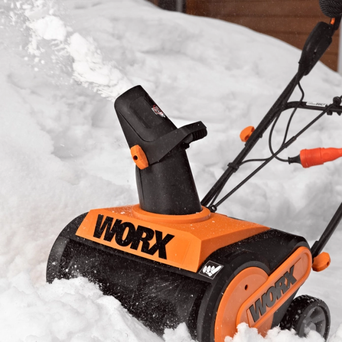 Снегоуборщик WORX WG450E 220V 46см 1600Вт электрический