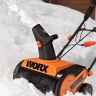 Снегоуборщик WORX WG450E 220V 46см 1600Вт электрический