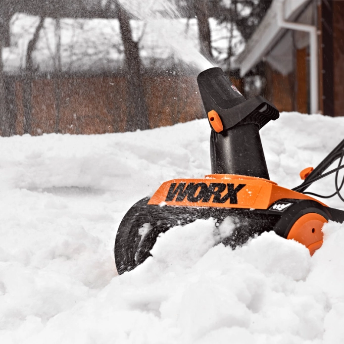 Снегоуборщик WORX WG450E 220V 46см 1600Вт электрический