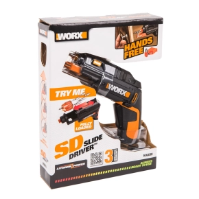 Отвертка WORX WX255 4V SD Slide Driver аккумуляторная с набором бит 6 шт