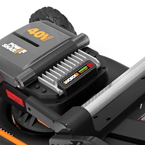Газонокосилка аккумуляторная самоходная WORX WG749E + в подарок Триммер аккумуляторный WORX WG157E