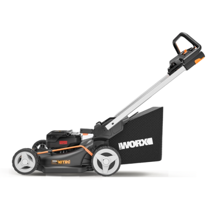 Газонокосилка самоходная WORX NITRO WG749E 40V (46см) аккумуляторная