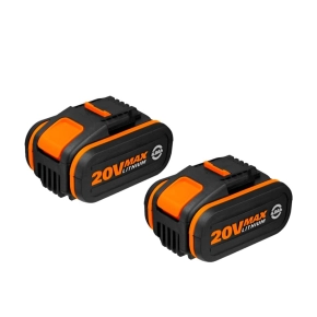 Комплект WORX WA3553.2 20V: 2 аккумулятора 4Ач