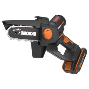 Цепная мини-пила WORX WG325E (12 см) бесщёточная аккумуляторная