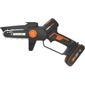 Цепная мини-пила WORX WG325E (12 см) бесщёточная аккумуляторная