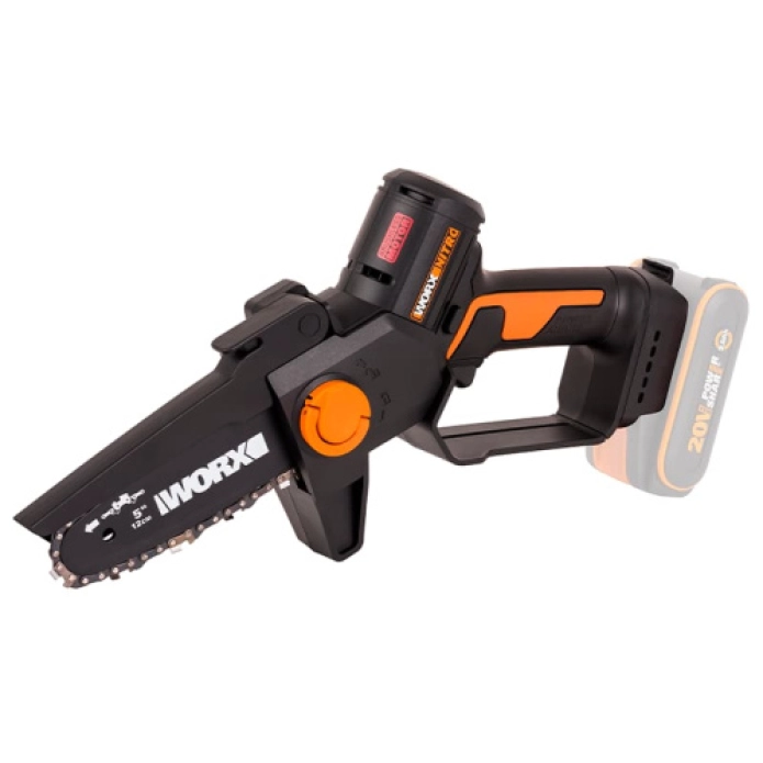 Мини-пила цепная WORX WG325E.9 20V (12 см), бесщёточная аккумуляторная