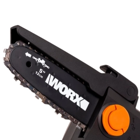 Цепная мини-пила WORX WG325E.9 20V (12 см) бесщёточная аккумуляторная