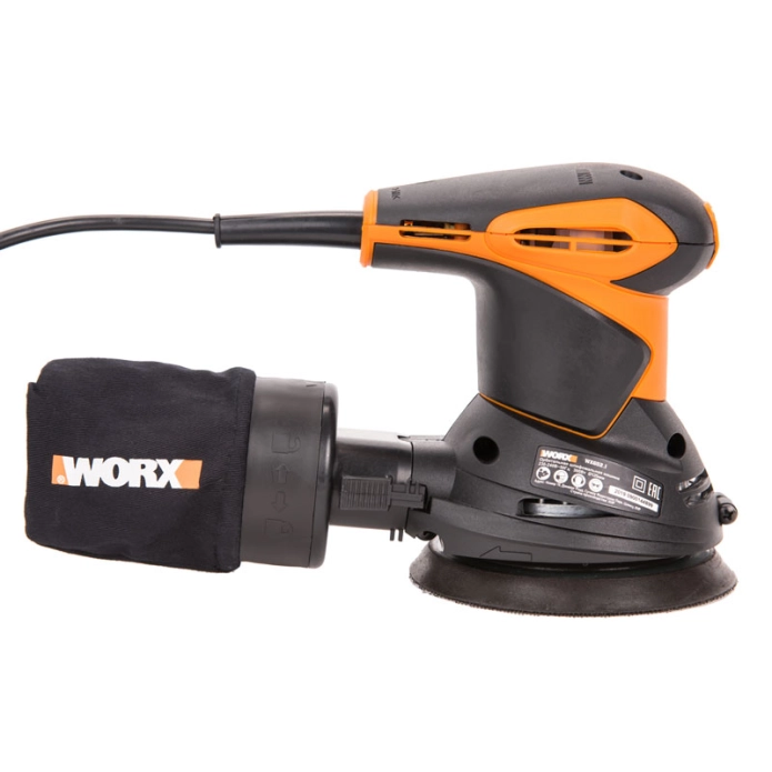 Орбитальная шлифовальная машина WORX WX652.1 220V (300Вт) электрическая