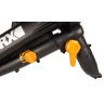 Воздуходувка садовый пылесос WORX WG505E 220V (335км/ч) электрическая