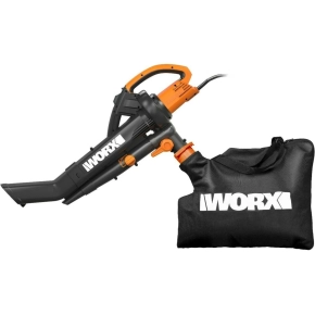 Воздуходувка садовый пылесос WORX WG505E 220V (335км/ч) электрическая