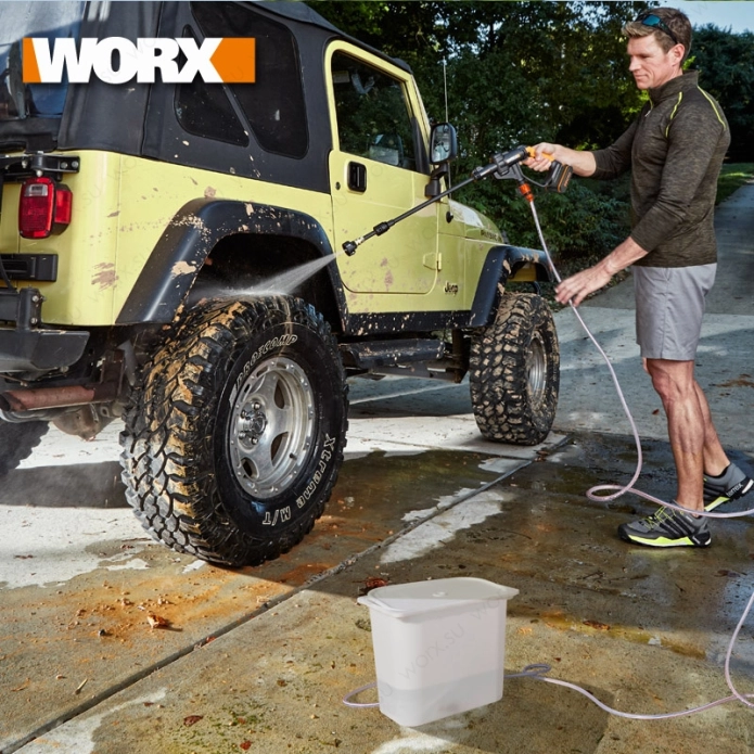 Мойка высокого давления WORX WG629E.9 20V (22бар) аккумуляторная
