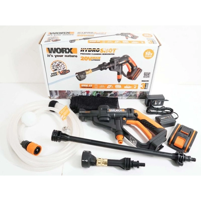 Мойка высокого давления WORX WG629E.9 20V (22бар) аккумуляторная