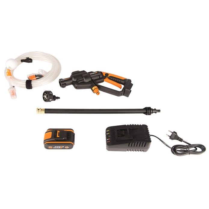 Мойка высокого давления WORX WG620E 20V Hydroshot (24бар) аккумуляторная