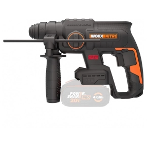 Перфоратор WORX WX381.9 20V 1100Вт (2Дж), бесщеточный аккумуляторный