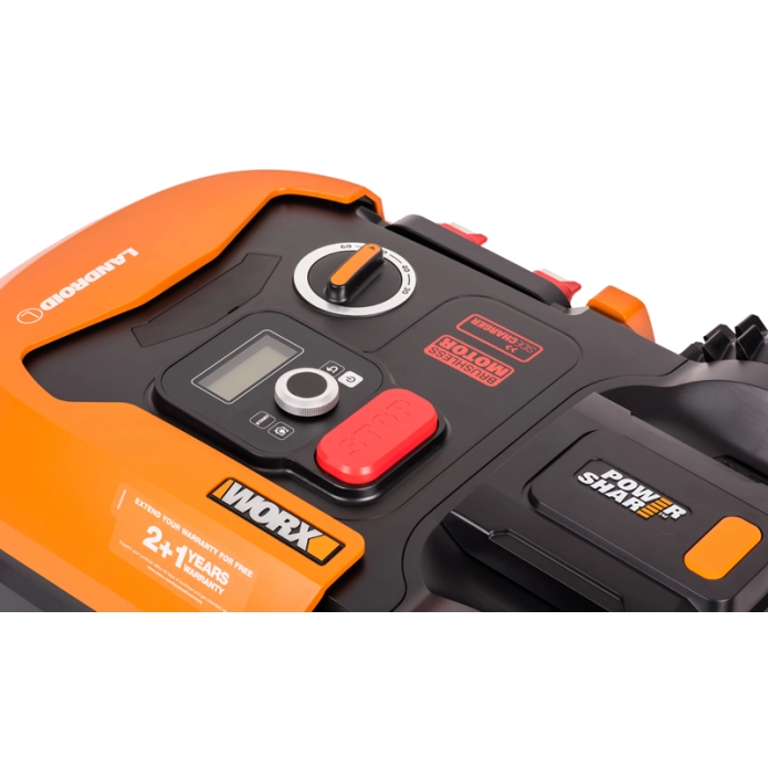 Робот газонокосилка WORX Landroid M Plus WR148E 800кв.м