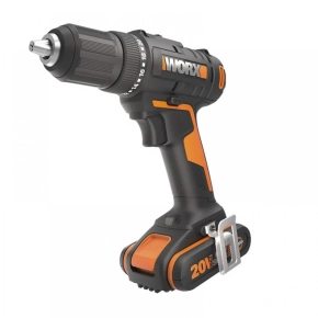 Дрель-шуруповерт WORX WX108 20V (45Hм) аккумуляторная