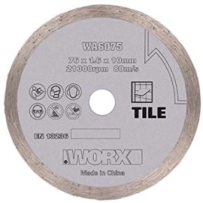 Алмазный пильный диск WORX WA6075, диаметр 76 мм