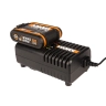 Комплект WORX WA3601 20V: аккумулятор 2Ач и зарядное устройство 2А