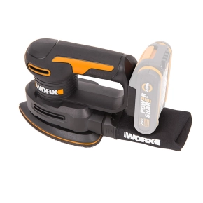 Виброшлифмашина WORX WX822.9 20V (50Вт) аккумуляторная