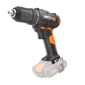 Дрель-шуруповерт WORX WX108.9 20V (45Hм) аккумуляторная, без АКБ и ЗУ