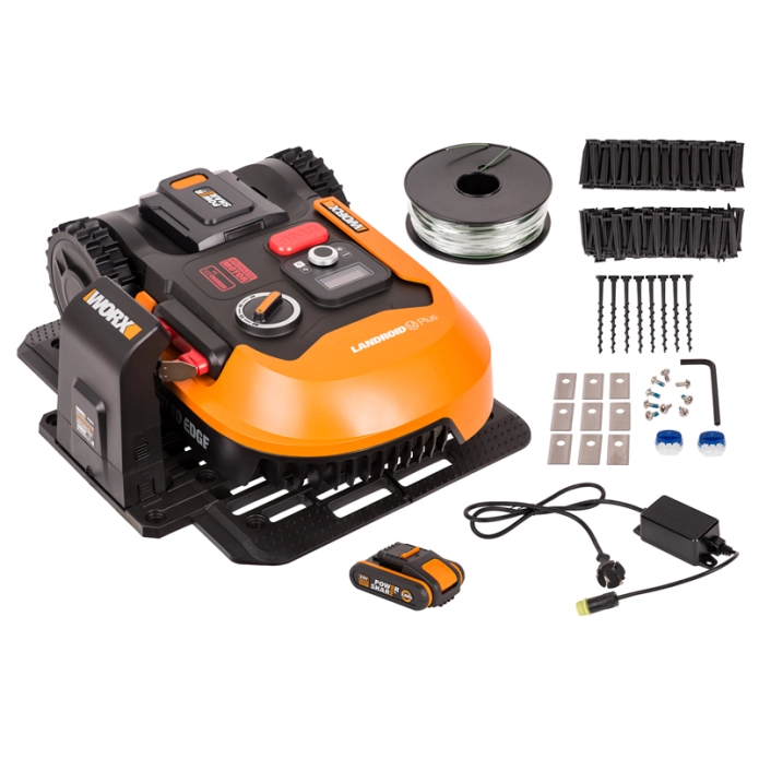 Робот газонокосилка WORX Landroid M Plus WR165E 500кв.м