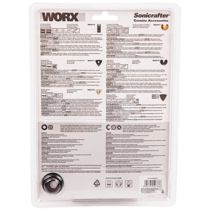 Набор насадок для реноватора WORX WA5095