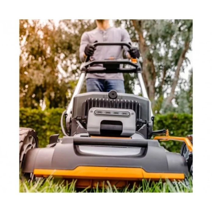 Газонокосилка самоходная WORX NITRO WG761E 80V (51см) бесщеточная аккумуляторная