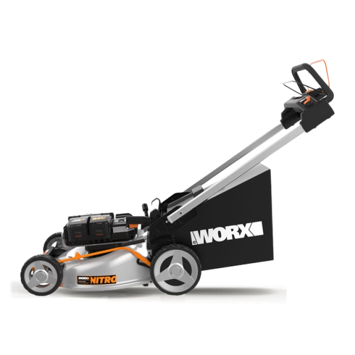 Газонокосилка самоходная WORX NITRO WG761E 80V (51см) бесщеточная аккумуляторная