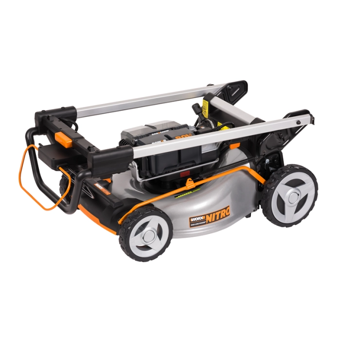 Газонокосилка самоходная WORX NITRO WG761E 80V (51см) бесщеточная аккумуляторная