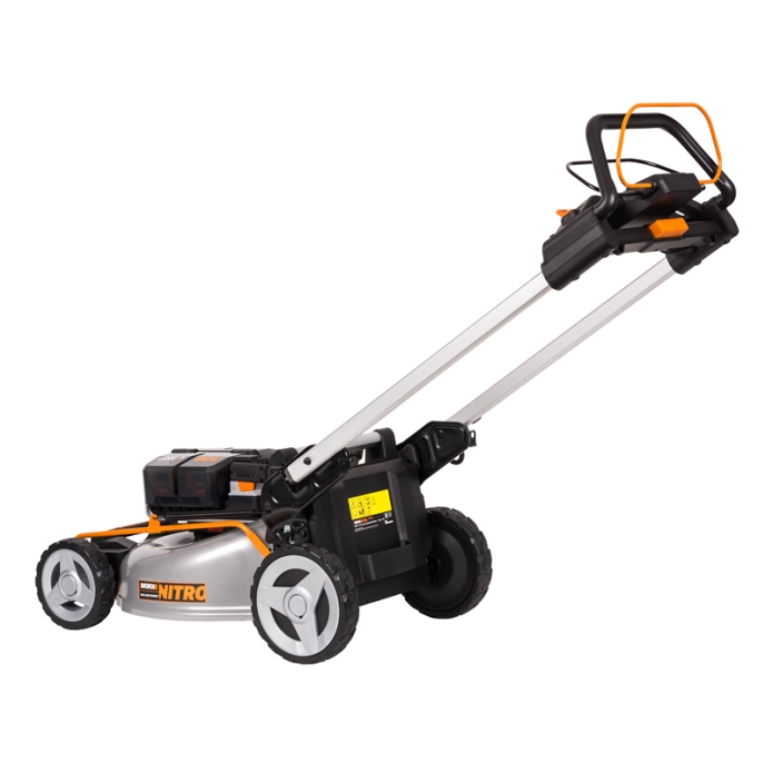 Газонокосилка самоходная WORX NITRO WG761E 80V (51см) бесщеточная аккумуляторная